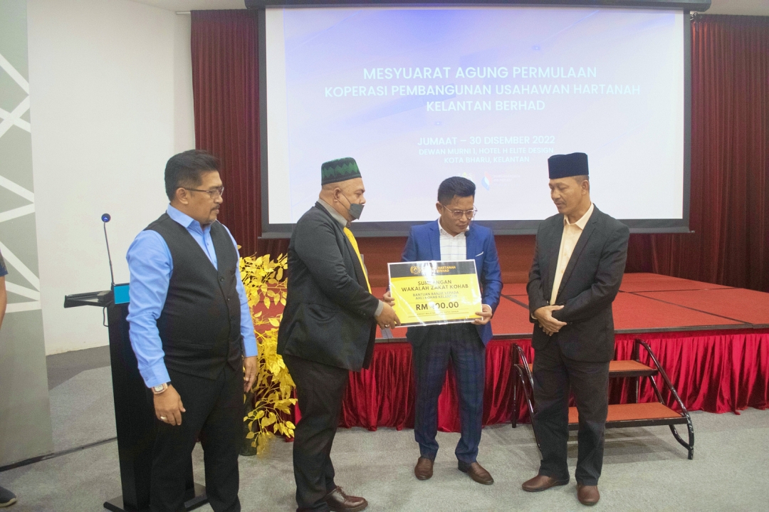 Mesyuarat Agung Permulaan Koperasi Pembangunan Usahawan Hartanah Kelantan Berhad (KOHAB Kelantan) 6